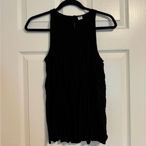 Black tank top